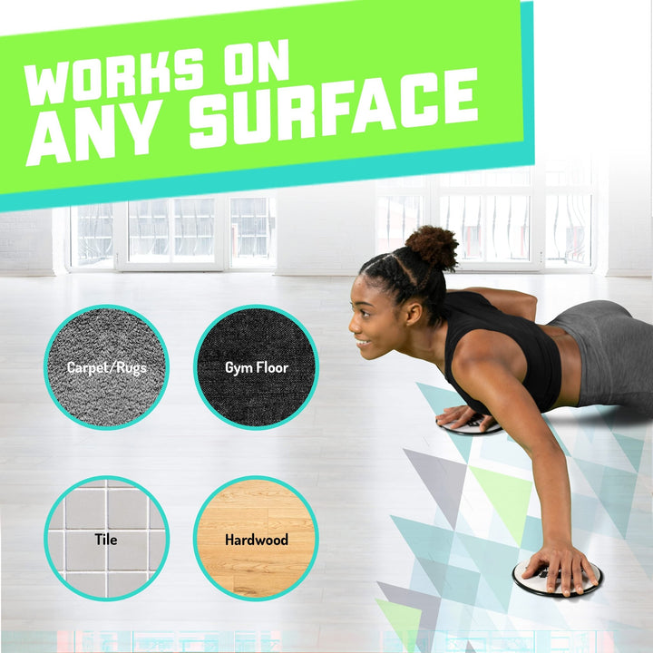 Core Sliders for Full Body Workout - Pack of 2 - Nestopia
