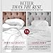 Italian Luxury Comforter King/California King - 2100 Series Blanket, Down Alternative Duvet Insert w/Corner Tabs - Home Bedding - 104"x98" Ivory - Nestopia