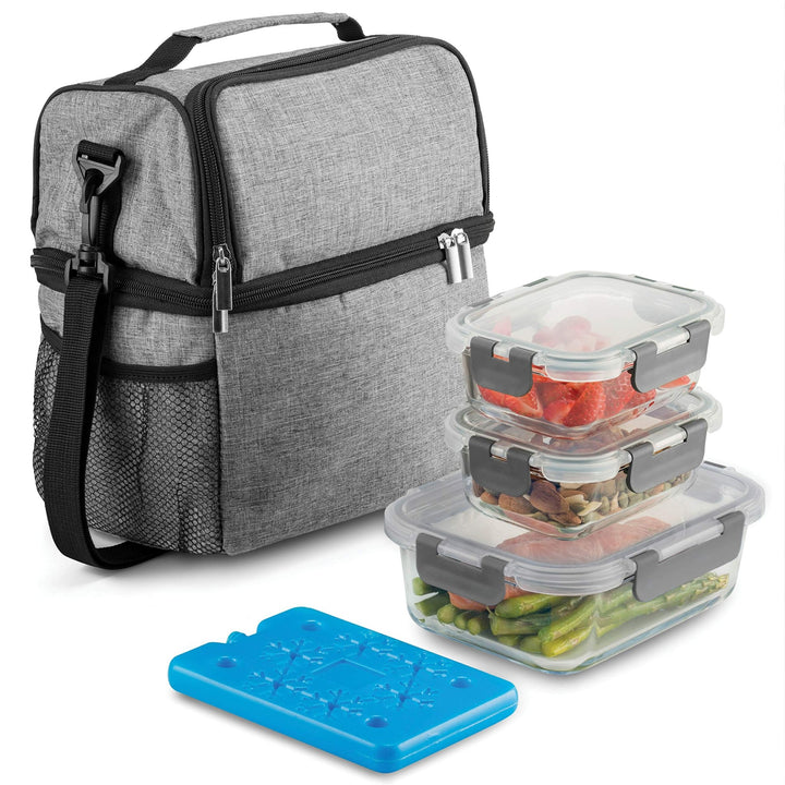 Lunch Bag with Glass Containers - Nestopia