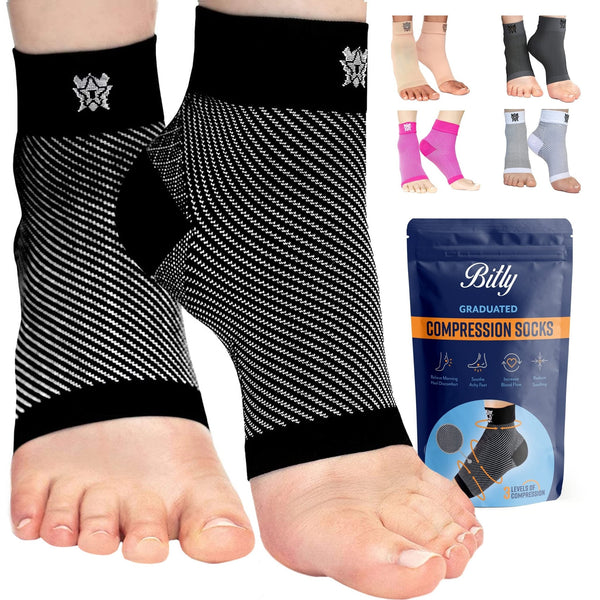Plantar Fasciitis Socks for Women & Men - Nestopia