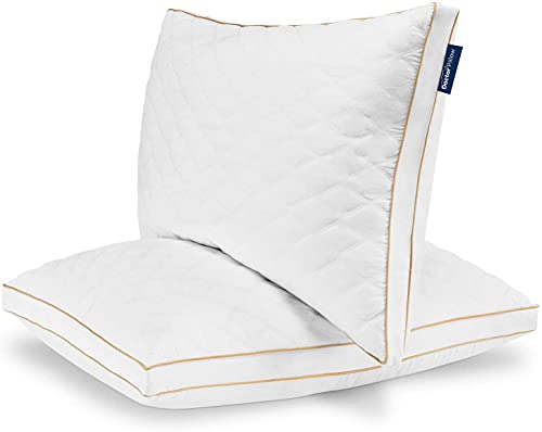 2 Italian Luxury Pillows, White (2 Pack) - Nestopia