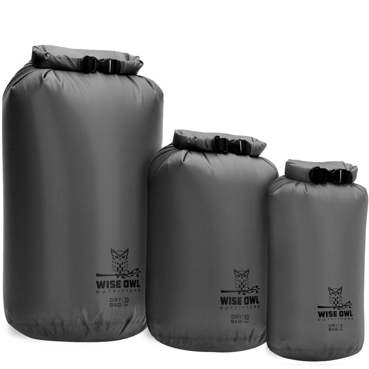 3 Dry Bags: 20L, 10L, 5L - Nestopia