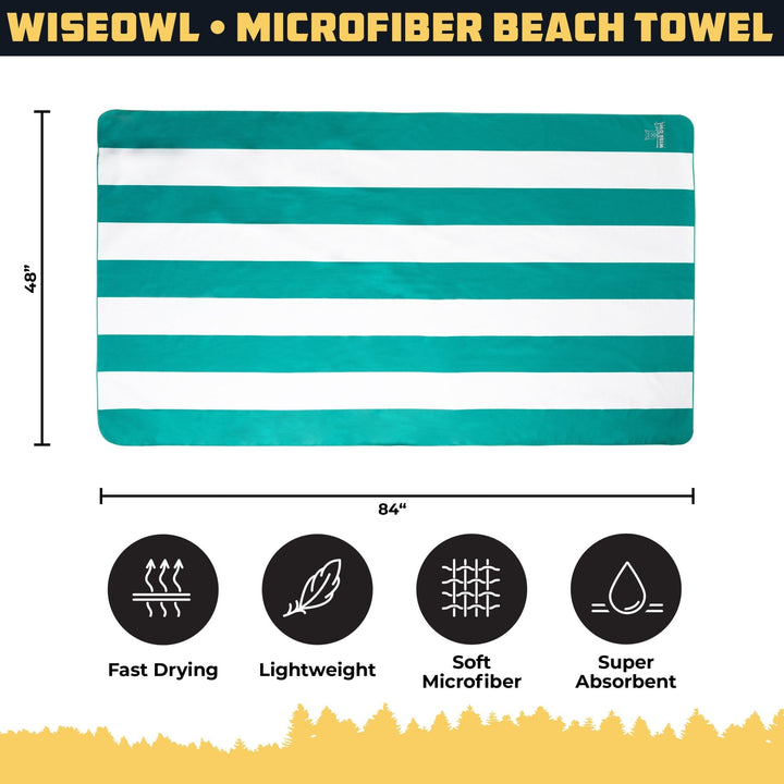 7'x4' Microfiber Towel - Nestopia