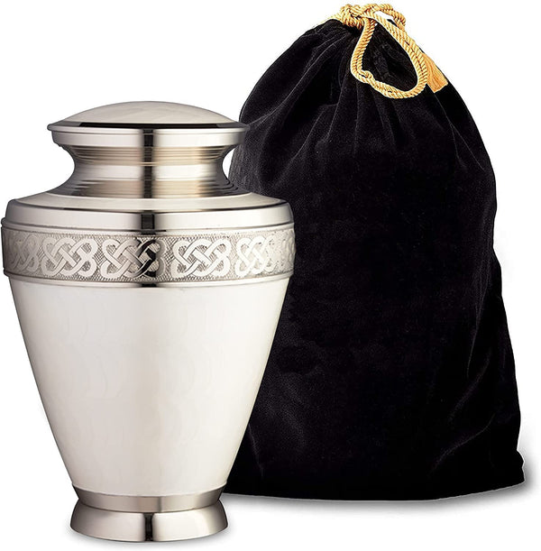 Adult Cremation Urns with Velvet Bag - Nestopia
