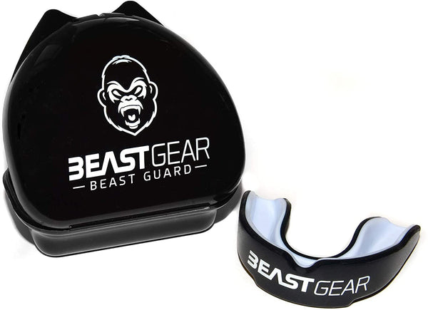 Beast Gear - Beast Guard Pro Gum Shield/Mouth Guard (Adult (11+)) for Boxing, MMA, Rugby, Muay Thai, Hockey, Judo, Karate, Martial Arts and All Contact Sports - Nestopia