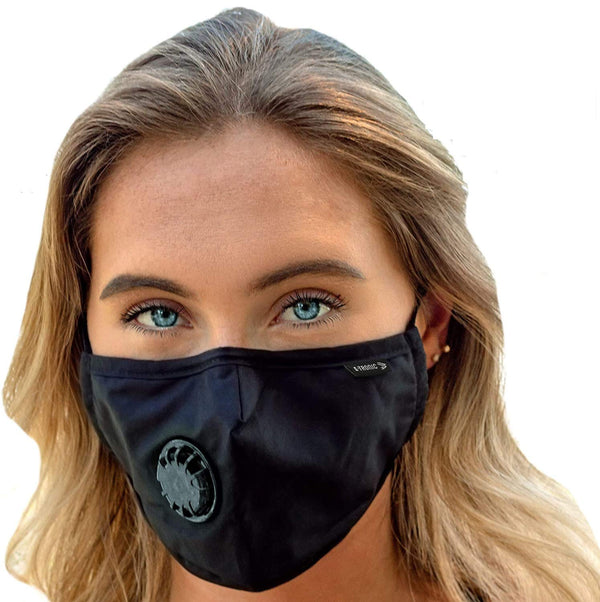Black Exercise Mask for All Ages - Nestopia