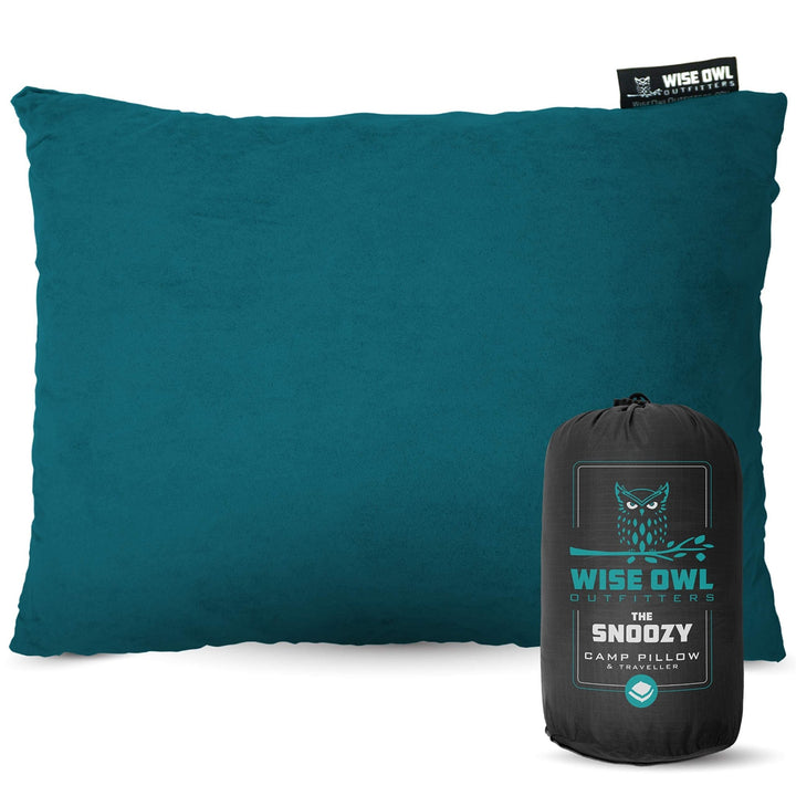 Camping Pillow - Memory Foam - Washable - Small/Medium - Nestopia