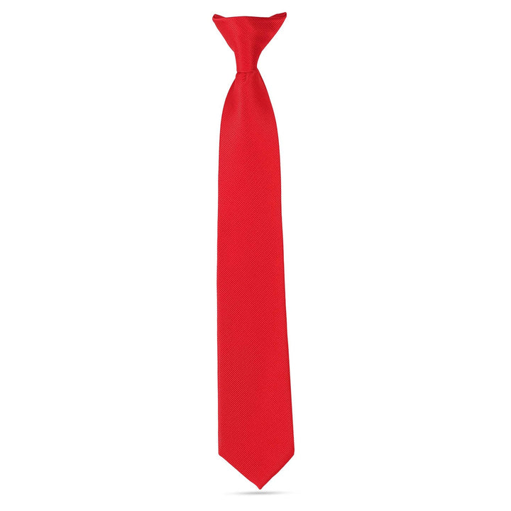 Clip On Woven Boys Ties: Neckties for Kids - Nestopia