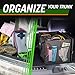 Collapsible Auto Trunk Organizer - SUV Storage w/Straps - Nestopia