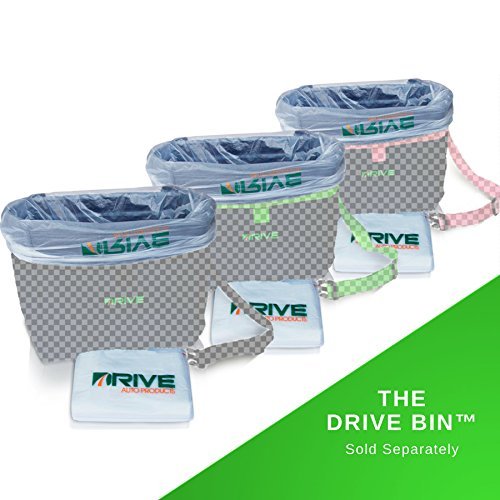 Collapsible Car Trash Can - 20 Bags - Nestopia