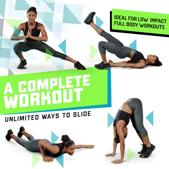 Core Sliders for Full Body Workout - Pack of 2 - Nestopia