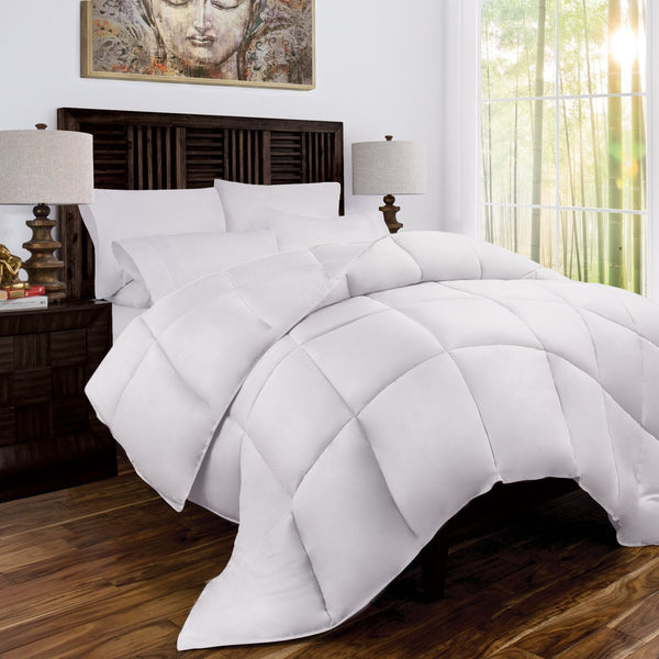 Eco-Friendly Comforter - King/Cal King - White - Nestopia