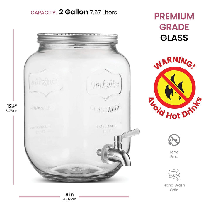 Glass Drink Dispenser - Nestopia