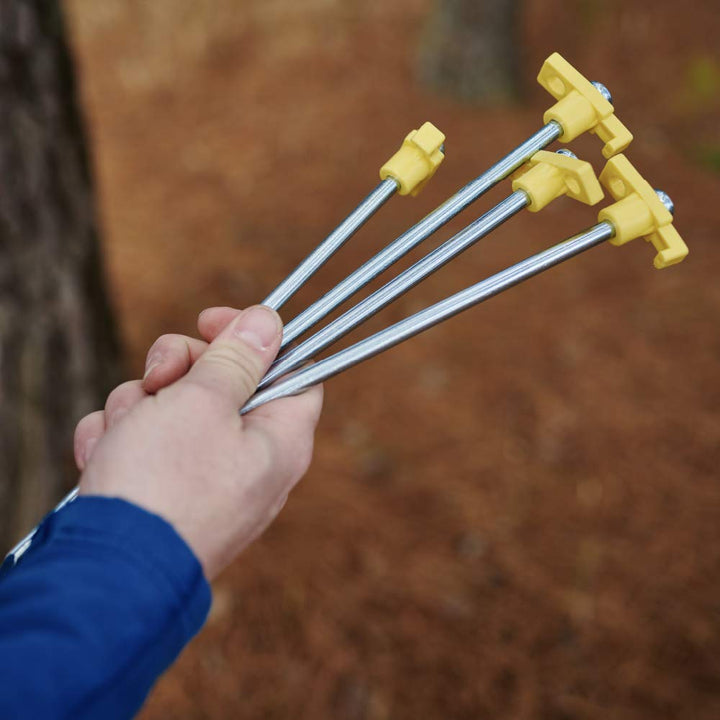 Heavy Duty Camping Stakes - Essential Accessories, 12pk or 16pk - Nestopia