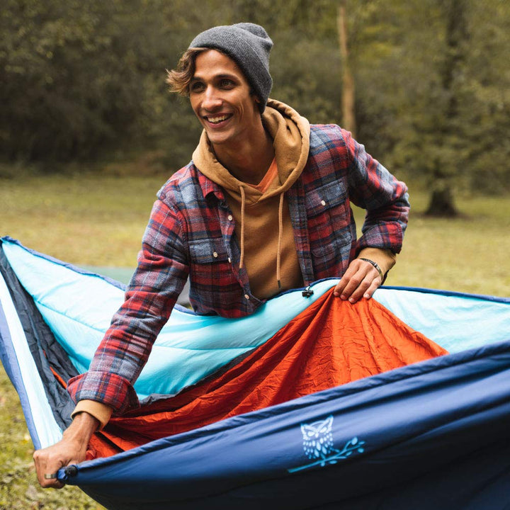 Insulated Hammock Underquilt for Camping - Nestopia