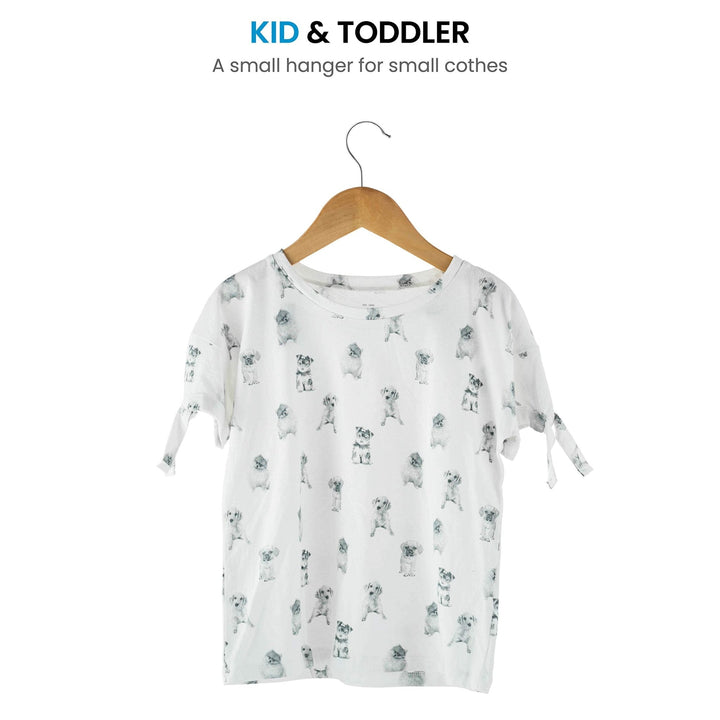 Kids Wooden Hangers - 10 Pack - Nestopia