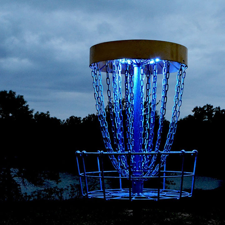 LED Lights for Disc Golf Basket - 2 Pack - Nestopia
