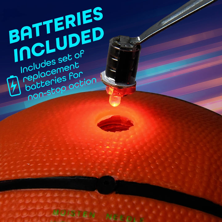 Light-Up Basketball - Size 6, 28.5" - Nestopia