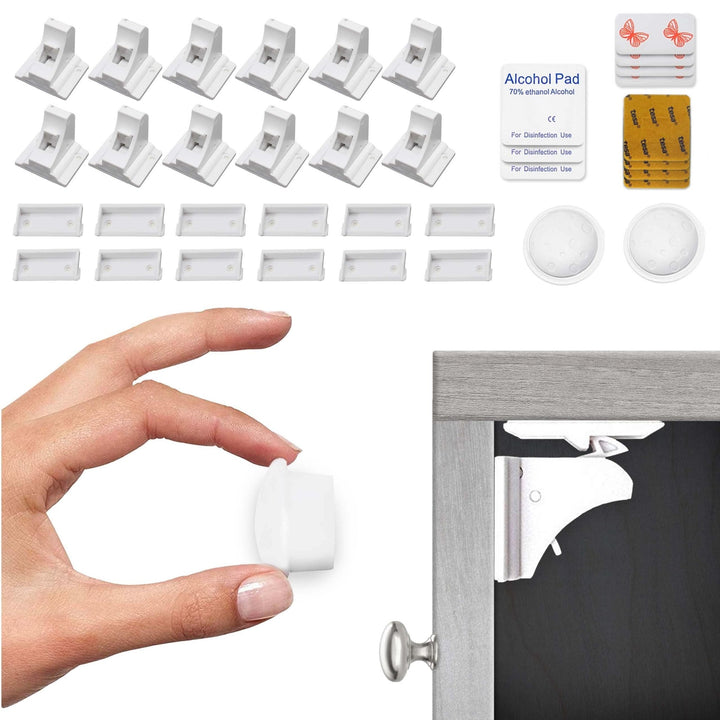 Magnetic Baby Proofing Cabinet Locks - Nestopia