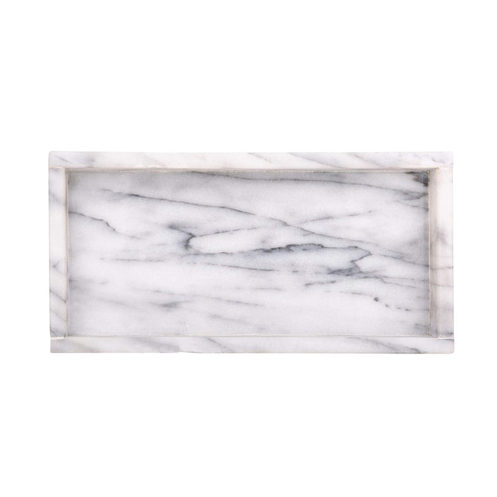 Marble Tray for Vanity and Bathroom Counters - Nestopia