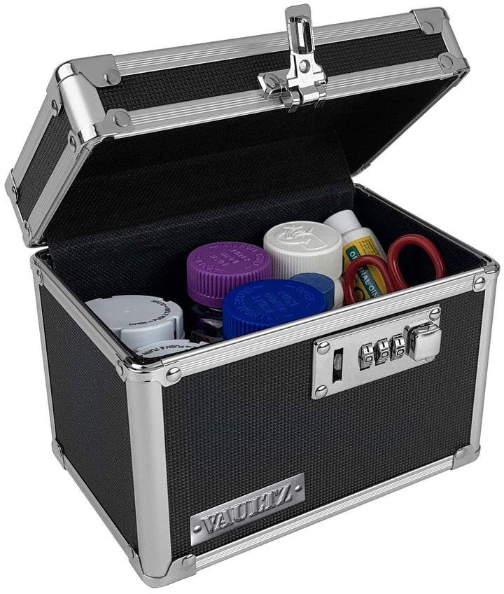 Medicine Storage Box w/Combination Lock - Nestopia