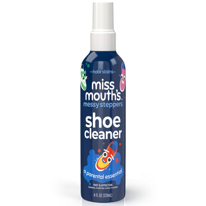 Miss Mouth's Messy Steppers Shoe Cleaner - Sneaker Cleaner from the makers of Miss Mouth's Messy Eater Stain Treater - Nestopia