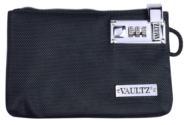 Money Bag with Lock - 7 x 5 x 0.5 Inch Locking Pouch w/Zipper - Nestopia