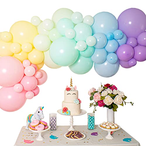 Pastel Balloon Garland Kit - Macaron Balloon Arch Kit - Nestopia
