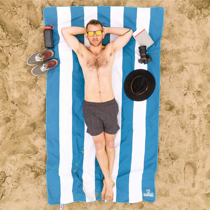 Quick Dry Microfiber Towel for Beach, Pool, Yoga - Nestopia