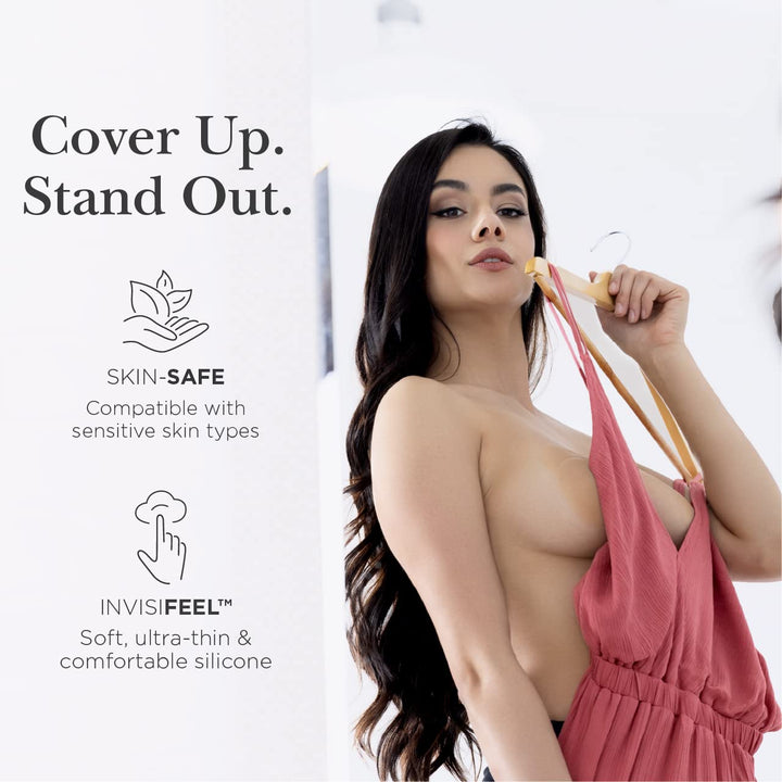 Reusable Lift Nipple Covers - Adhesive Silicone Pasties - Nestopia