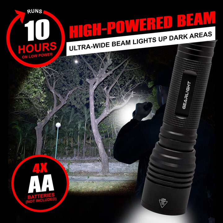 S2000 LED Flashlight High Lumens - Nestopia