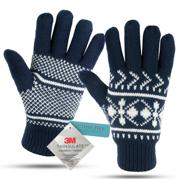 Seattle Knit Winter Gloves: Warm & Cozy, Comfortable Thermal Insulation - Nestopia