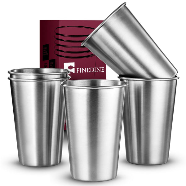 Stainless Steel Drinking Cup - 5 Piece Set - Nestopia
