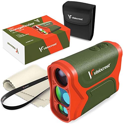 Visiocrest ﻿﻿Laser Range Finder for Golf, Hunting and Archery - 3000FT High Precision Distance Measuring Rangefinder - Professional Scan Fog and Speed Mode - Nestopia