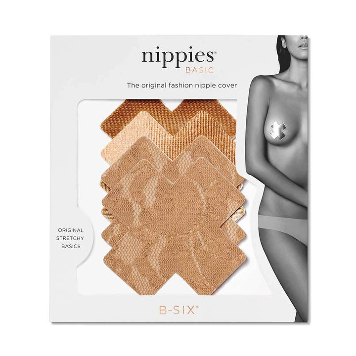 Waterproof Fabric Nipple Covers - Heart or Cross - Nestopia