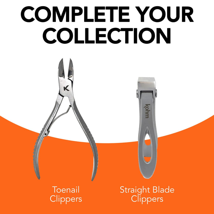 Wide Mouth Professional Fingernail and Toenail Clippers - Nestopia