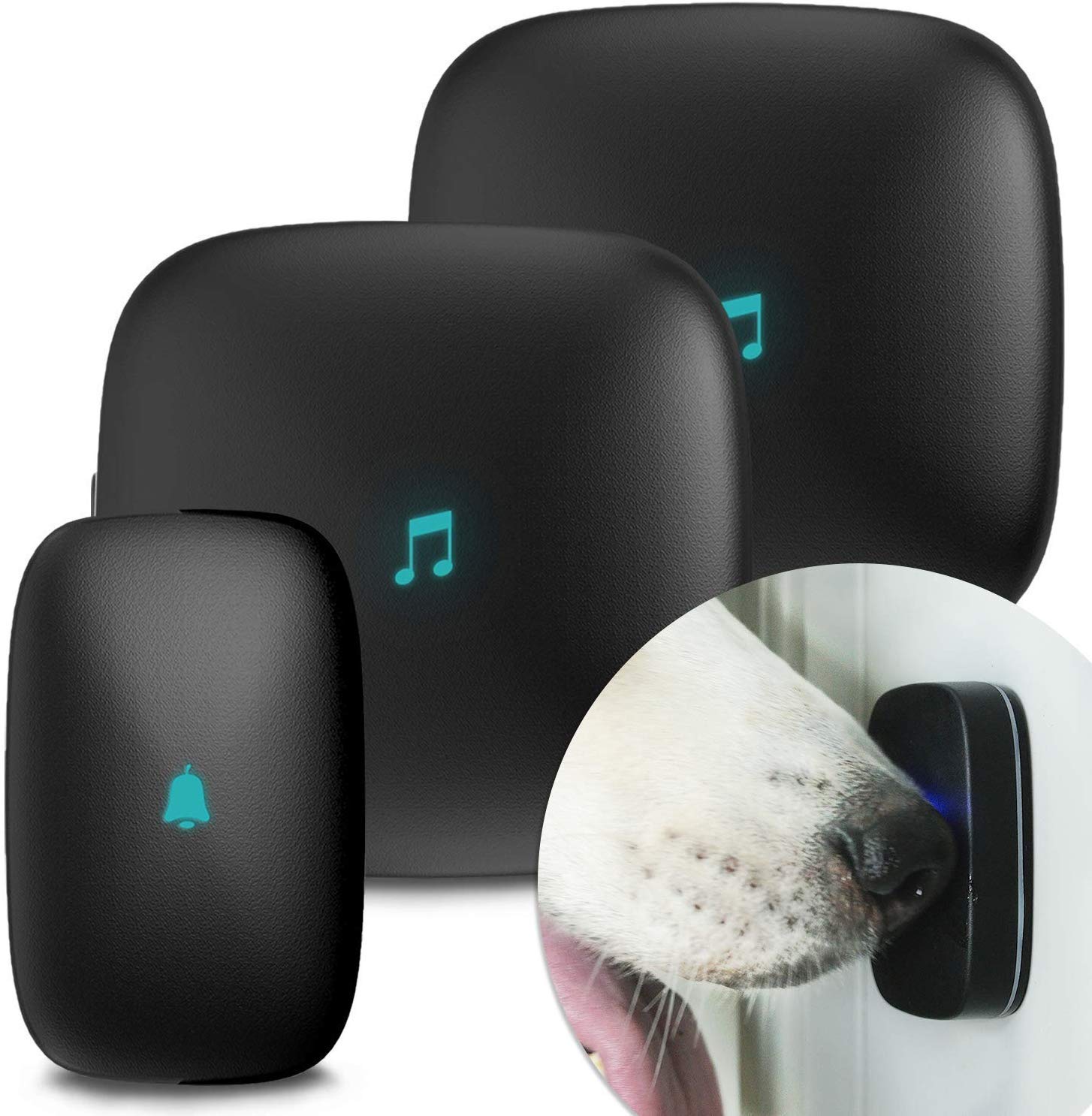 Wireless Dog Door Bell for Potty Training Nestopia