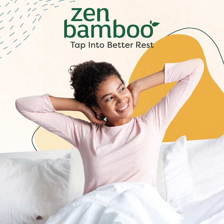 Zen Bamboo Leg Elevation Pillow for Back Discomfort - Nestopia