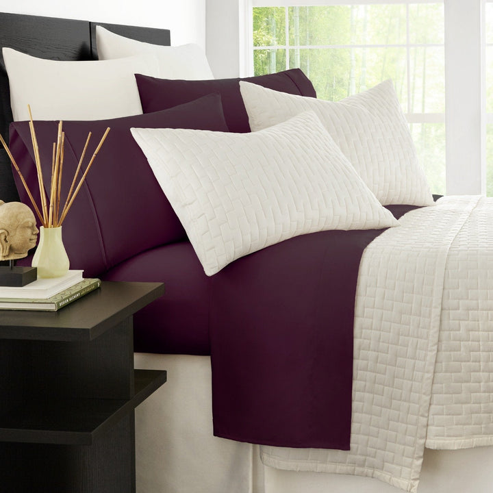 Zen Bamboo Luxury 1500 Series Bed Sheets - Eco-Friendly Sheets and Wrinkle Resistant Rayon Derived from Bamboo - Nestopia