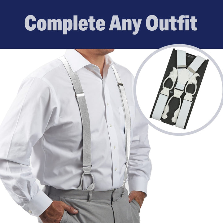 1.25" Y - Back Men's Suspenders - Nestopia