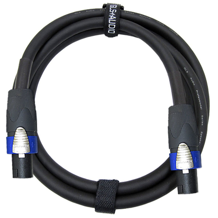 12AWG Speakon to Speakon Pro Cables - Black NL4FX (NL4FC) - 3 - 100Ft. - Nestopia