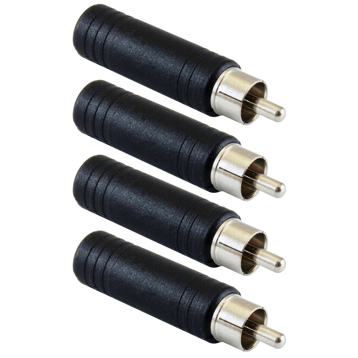 1/4" Female to RCA Male Adapter - 4 Pack - Nestopia