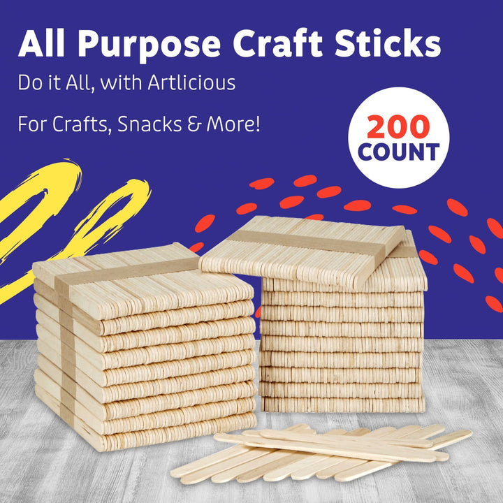200 Pcs 4.5" Wax Sticks for Crafts - Nestopia