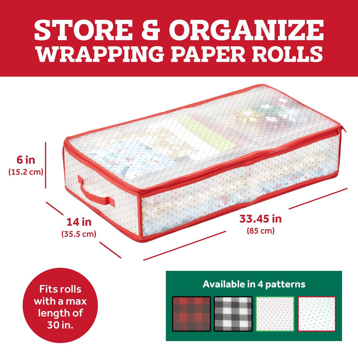 33" Gift Wrap Storage - Fits 20 Rolls - Nestopia