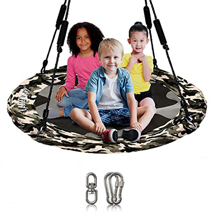 40" Camo Round Tree Swing - Nestopia