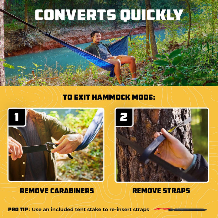 4in1 Hammock Tarp Poncho Footprint - Nestopia