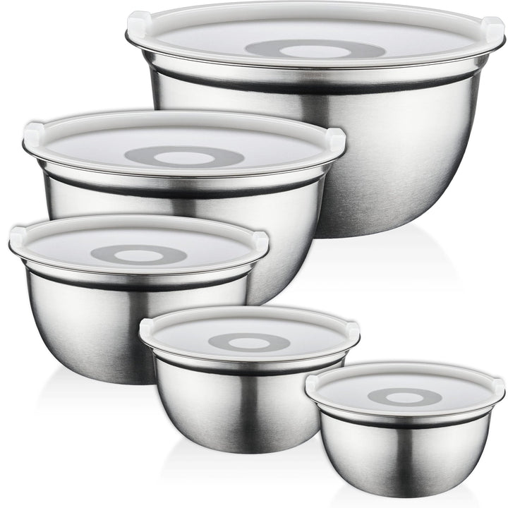 5 Nesting Bowls w/ Lids - Nestopia