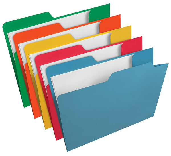 All Tab Interior File Folders - Letter/Legal Size