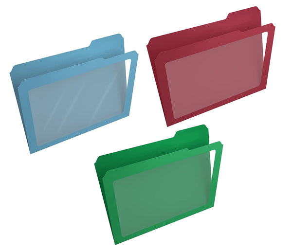 Letter Size File Folder with Window