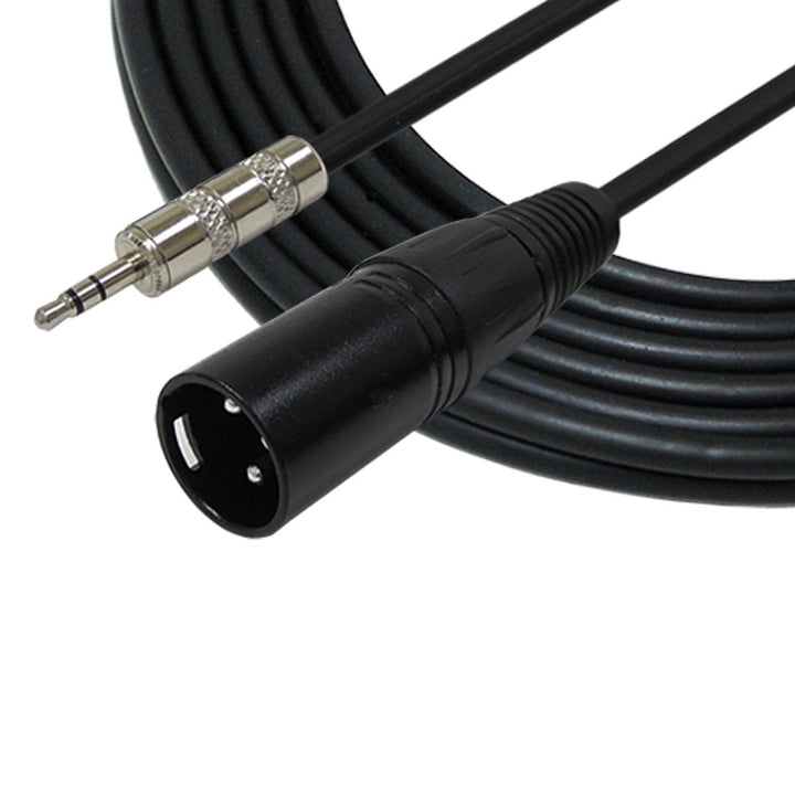 6ft 1/8" TRS to XLR - M Cable for iPhone, iPod, Computer - Nestopia